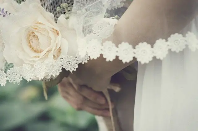 wedding bouquet of flowers