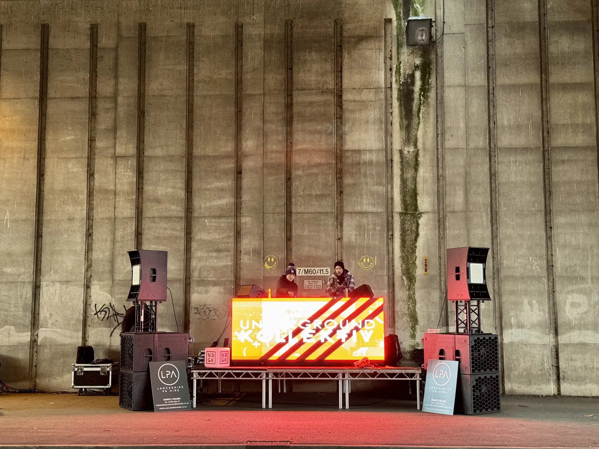 Lancashire PA Hire - Manchester Marathon